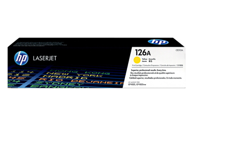 惠普（HP）适配LaserJet CP1025 黄色硒鼓CE312A 126A（适用于M175a/M175nw/M275）