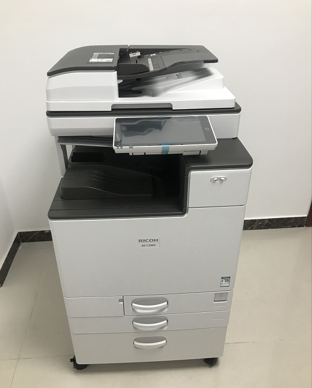 理光复印机c2000   主机 自动双面送稿器 读卡器刷卡管理软件 双纸盒